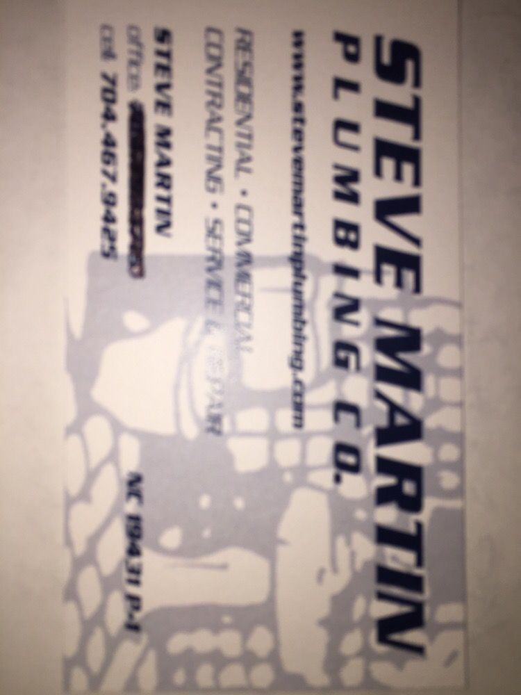 Slide of Steve Martin Plumbing