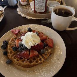 Cinnamon Berry Waffle