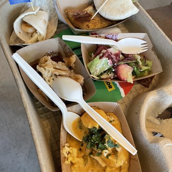 Katy Taste Fest - Strawberry fields salad, bread pudding, and Thai shrimp, shrimp taco - Festivals Near Me - Katy, Texas