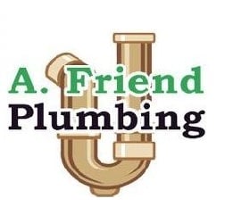 A. Friend Plumbing Logo