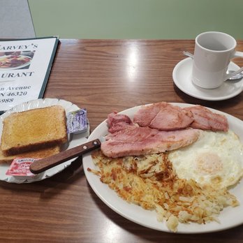 Harvey's Restaurant - Real ham!  Great portions! Tasted great! - Diners Near Me - Hammond, Indiana