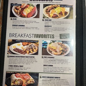 Huckleberry's - Menu 12/25 - Breakfast & Brunch Near Me - Fresno, California
