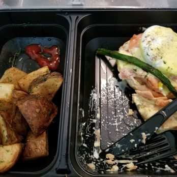 Aqua Bistro | Bar - My half eaten eggs Benedict oops - American Near Me - Edmonton, Alberta Aqua Bistro | Bar - My half eaten eggs Benedict oops - American Near Me - Edmonton, Alberta