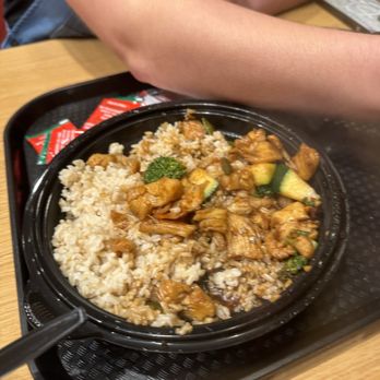 Pick Up Stix Fresh Asian Flavors - House special with steamed chicken and we added veggies - Chinese Near Me - Valencia, California