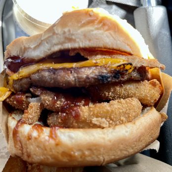 Nice Burger - BBQ BACON CHEESEBURGER!!!!!! SO GOOD! :) - Burgers Near Me - Santa Ana, California Nice Burger - BBQ BACON CHEESEBURGER!!!!!! SO GOOD! :) - Burgers Near Me - Santa Ana, California