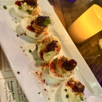 The Quiet Pint Tavern - CN Deviled Eggs - Cocktail Bars Near Me - Winston-salem, North Carolina The Quiet Pint Tavern - CN Deviled Eggs - Cocktail Bars Near Me - Winston-salem, North Carolina