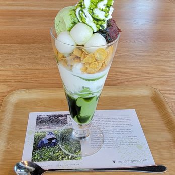 Nana's Green Tea - Matcha Mochi Parfait - Cafes Near Me - Pasadena, California Nana's Green Tea - Matcha Mochi Parfait - Cafes Near Me - Pasadena, California
