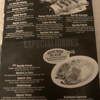 Don Patron Mexican Grill - Menu - Mexican Near Me - Williamsport, Pennsylvania Don Patron Mexican Grill - Menu - Mexican Near Me - Williamsport, Pennsylvania