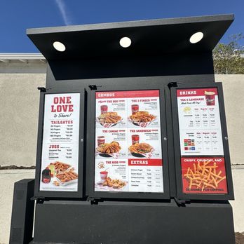 Raising Cane's Chicken Fingers - Yes there is a drive through. - Chicken Wings Near Me - Costa Mesa, California