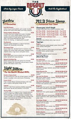 Menu photo 5 The Dugout Cedar Park, TX