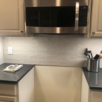 CityRock Countertops - close-up kitchen backsplash - General Contractors Near Me - Raleigh, North Carolina