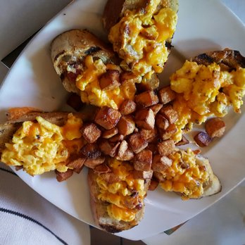 The Left Bank - The breakfast bruschetta - New American Near Me - Buffalo, New York The Left Bank - The breakfast bruschetta - New American Near Me - Buffalo, New York