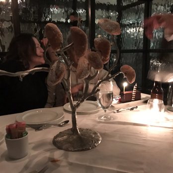 Steak 48 - Beignets that come with creme anglaise and chocolate. - Steakhouses Near Me - Houston, Texas Steak 48 - Beignets that come with creme anglaise and chocolate. - Steakhouses Near Me - Houston, Texas
