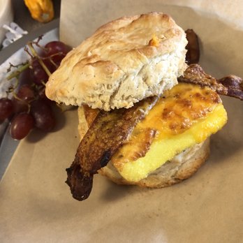 Aioli - Bacon cheddar egg biscuit sandwich! - Cafes Near Me - West Palm Beach, Florida Aioli - Bacon cheddar egg biscuit sandwich! - Cafes Near Me - West Palm Beach, Florida