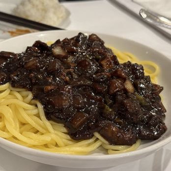 Beijing Restaurant - Black bean noodles. - Korean Near Me - Santa Clara, California