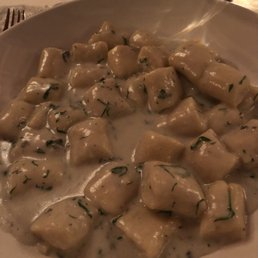 Topini al Gorgonzola (Gorgonzola Gnocchi)... $17 Topini al Gorgonzola (Gorgonzola Gnocchi)... $17