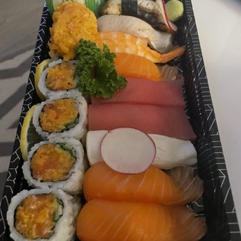 Hatsu Sushi - a variety of sushi on a tray - Japanese Near Me - Toronto, Ontario Hatsu Sushi - a variety of sushi on a tray - Japanese Near Me - Toronto, Ontario