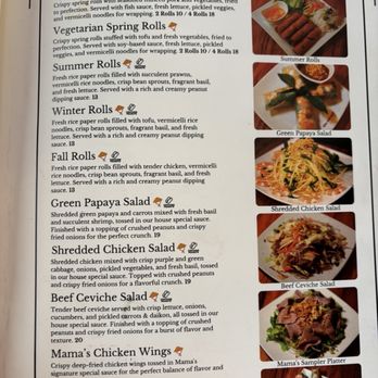 Mama Pho - Menu - Vietnamese Near Me - Honolulu, Hawaii