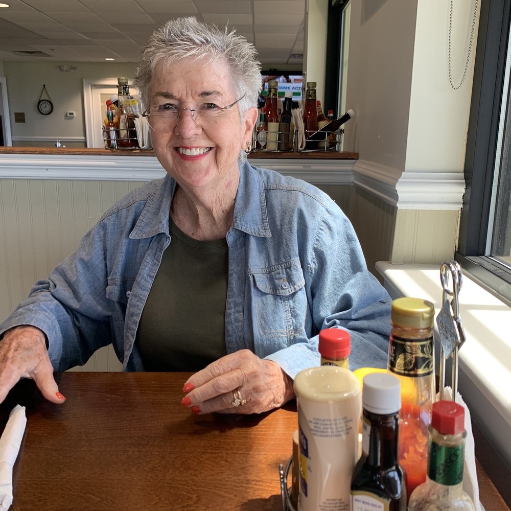 Oak & Anchor - My mom waiting for her hotdog and fries. - American Near Me - Supply, North Carolina Oak & Anchor - My mom waiting for her hotdog and fries. - American Near Me - Supply, North Carolina