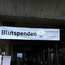 Blutspendenaktion der Zürcher Hochschulen