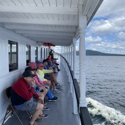 Katahdin Cruises - Outside covered seating