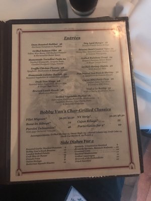 Menu photo 7 Bobby Van's Grill Washington, DC, DC