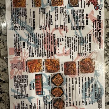CP Seafood & Daquiri Bar - Menu - Cajun/Creole Near Me - Houston, Texas CP Seafood & Daquiri Bar - Menu - Cajun/Creole Near Me - Houston, Texas