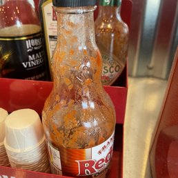 No hot sauce. Old bottles No hot sauce. Old bottles