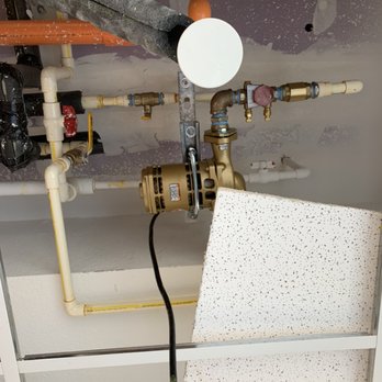 Apex Plumbing - Circulating pump in the Holiday Inn - Plumbing Near Me - Hutto, Texas