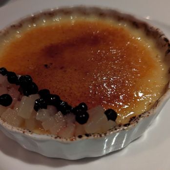 The Mountain House - Creme brulee - New American Near Me - Woodside, California