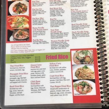 Thai Pepper True Thai Kitchen - Noodles and Rice Dishes - Thai Near Me - Tacoma, Washington