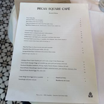 Pecan Square Cafe - Brunch Menu - New American Near Me - Austin, Texas Pecan Square Cafe - Brunch Menu - New American Near Me - Austin, Texas