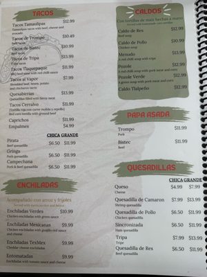 Menu photo 4 Sarita's Mexican Restaurant Pasadena, TX Menu photo 4 Sarita's Mexican Restaurant Pasadena, TX