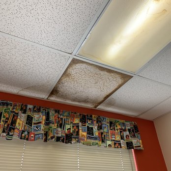 The Goddard School of Gilbert - Higley - Zoom in to see the mold growing from a ceiling tile in the 3 year old classroom. DO NOT send your kids to Goddard on Higley! - Preschools Near Me - Gilbert, Arizona