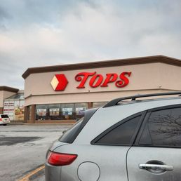 Exterior outside entrance of Tops Friendly Markets - Cheektowaga, New York Exterior outside entrance of Tops Friendly Markets - Cheektowaga, New York