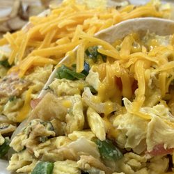 Migas Taco Plate