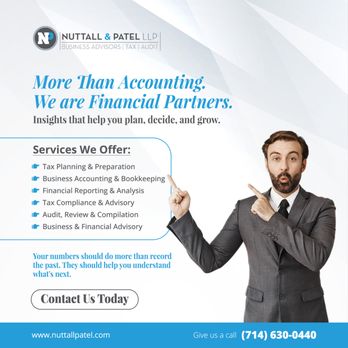 Nuttall & Patel - Accountants Near Me - Anaheim, California Nuttall & Patel - Accountants Near Me - Anaheim, California