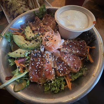 Treylor Park - Ahi Tuna Salad - New American Near Me - Savannah, Georgia Treylor Park - Ahi Tuna Salad - New American Near Me - Savannah, Georgia