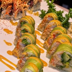 Yokohama Japanese Restaurant - Spicy Girl & Green Lobster Rolls