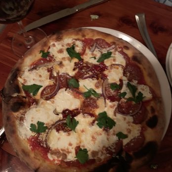 Uva Enoteca - Spicy Salame Pizza - Italian Near Me - San Francisco, California Uva Enoteca - Spicy Salame Pizza - Italian Near Me - San Francisco, California
