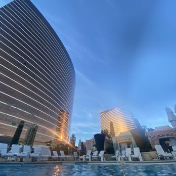 The Pool at Wynn - View from pool. Great view of planes flying overhead too. - Swimming Pools Near Me - Las Vegas, Nevada