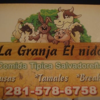 La Granja El Nido - Logo - Salvadoran Near Me - Katy, Texas La Granja El Nido - Logo - Salvadoran Near Me - Katy, Texas