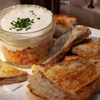 Glacier BrewHouse - Appetizer tower - smoked salmon dip - American Near Me - Anchorage, Alaska Glacier BrewHouse - Appetizer tower - smoked salmon dip - American Near Me - Anchorage, Alaska