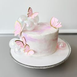 Sweet Without Wheat - Coordinating first birthday smash cake