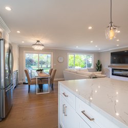 Re-Model Design & Build - Kitchen and living room remodel in Campbell