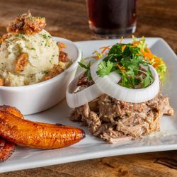 Havana Grill - Lechon and Garlic Potato Mash