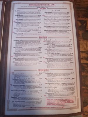 Menu photo 7 Azteca Mexican Restaurant Idaho Springs, CO Menu photo 7 Azteca Mexican Restaurant Idaho Springs, CO