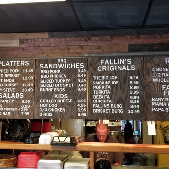 Fallin's Barbeque - Menu - Barbeque Near Me - Thomasville, Georgia Fallin's Barbeque - Menu - Barbeque Near Me - Thomasville, Georgia