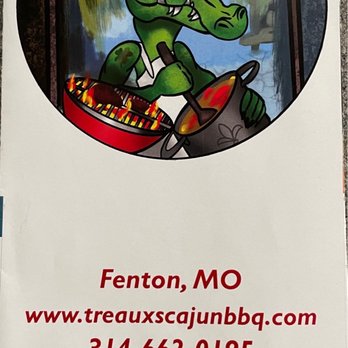 TreauX’s Cajun BBQ - Flyer with menu - Barbeque Near Me TreauX’s Cajun BBQ - Flyer with menu - Barbeque Near Me