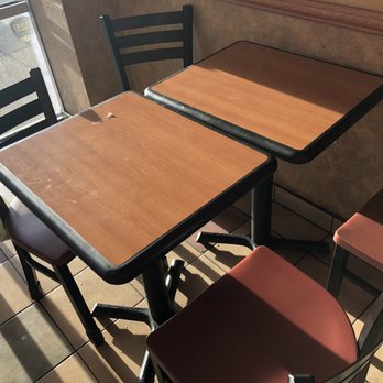 Subway - Even leftover trash not tossed or table tops cleaned.  Had to ask staff to clean off - Sandwiches Near Me - Indio, California